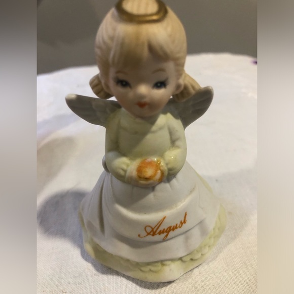 Sweet Little Lefton August Angel 1985 Great Condition 3” - Picture 4 of 4